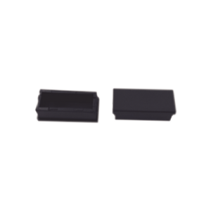 Inserto ciego duplex para placas acopladoras LP-FO-D06 color negro