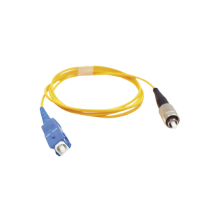 Jumper de Fibra Óptica Monomodo SC/FC Simplex de 1 metro