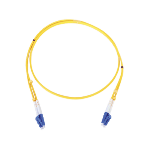 Jumper de Fibra Óptica Monomodo LC/LC Duplex de 1 metro