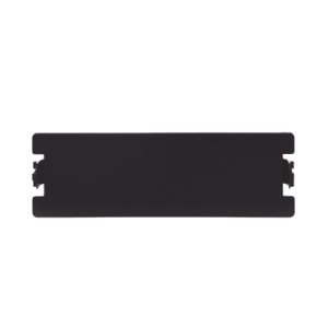 Placa ciega color negro para Distribuidor de Fibra Óptica LP-ODF-8024