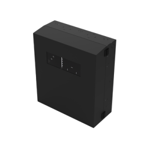 Gabinete de Pared con Rack Horizontal de 6 UR, con Ventanilla de Inspección.