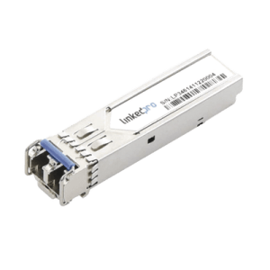Transceptor Industrial SFP (Mini-Gbic) / Monomodo / 1.25 Gbps de velocidad / Conectores LC Dúplex / Hasta 3 km de Distancia
