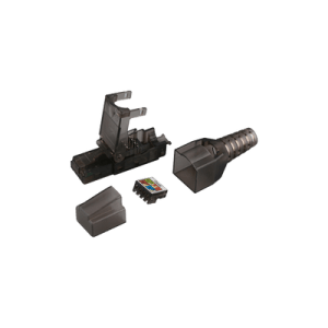 Plug modular RJ45 para Cable UTP Categoría 6A -Sin herramienta, para terminación en campo