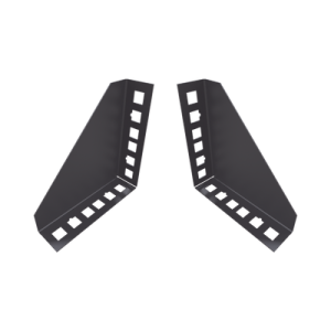 Par de Sujetadores para Instalación de Equipo Rackeable en placa o pared (hasta 2U).