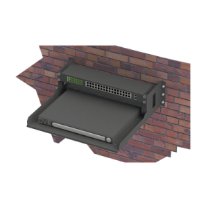 Rack Abierto de 19" para Montaje en Pared de 2U, con Charola de 460 mm de Profundidad.