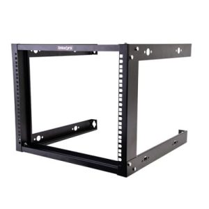 Rack Abierto de 19" para Montaje en Pared de 4 Unidades.