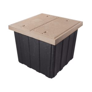 Registro de Fibra Óptica Carretero 115x115x115cm, 2 Tapas