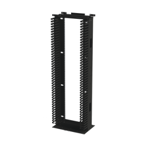 Rack de Acero de 7ft x 19in, 45UR con Organizadores Verticales Y Guía Superior para Cableado.