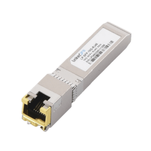 Transceptor SFP+ a RJ45 / 10 Gbps / Conector RJ45 / Distancia de hasta 30 m.