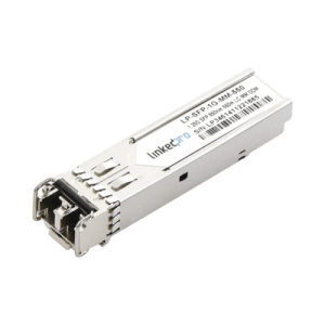Transceptor SFP (Mini-Gbic) / Multimodo / 1.25 Gbps de velocidad / Conectores LC Dúplex / Hasta 550 m de Distancia