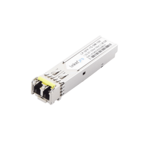 Transceptor SFP (Mini-Gbic) / Monomodo / 1.25 Gbps de velocidad / Conectores LC Dúplex / Hasta 100 km de Distancia