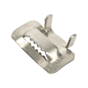 Hebilla para cinta bandit de Acero Inoxidable T, 5/8", 100 piezas