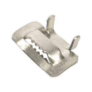 Hebilla para cinta bandit de Acero Inoxidable T, 5/8", 100 piezas