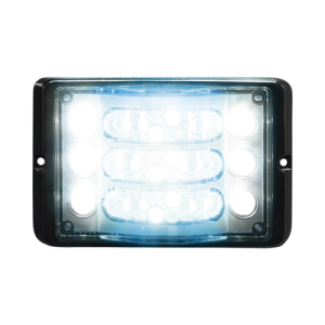 Luz direccional de 3 niveles rojo/claro