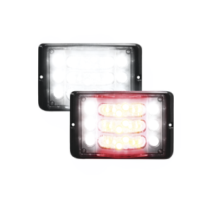 Luz direccional de 3 niveles rojo/claro