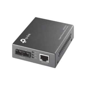 Convertidor Multimedia Multi-modo, 1 puerto RJ45 1000 Mbps, conector de fibra SC, hasta 500 M