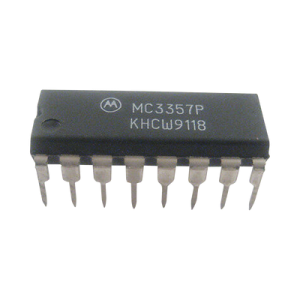 Circuito Integrado de Baja Potencia MC3357P para Frecuencia Intermedia FM de Banda Angosta.