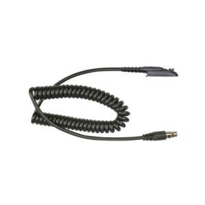 Cable para auricular HDS-EMB con atenuación de ruido para radios Motorola HT-750/ 1250/ 1550, PRO-5150/ 5550/ 7150/ 9150, MTX-850LS, PTX-700/ 760/ 780, Baofeng.