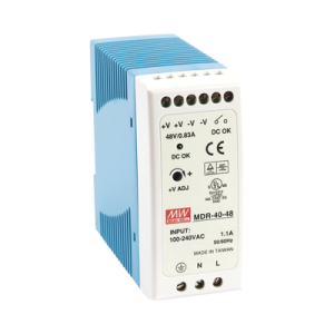 Fuente de poder Industrial Riel Din 48Vcd, 40W
