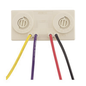 Mini Módulo Direccionable / Monitoreo de Contacto Seco / Cableado Clase B / No tiene LED de poleo / Compatible con Paneles Direccionables Fire-Lite