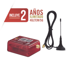 Comunicador LTE 5G Dual SIM / INCLUYE 2 AÑOS 4G/5G sin Limites / Cero Configuración / Compatible Honeywell/DSC/CROW/PIMA