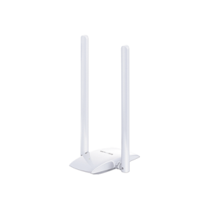 Adaptador inalámbrico N de 300 Mbps 2.4 GHz, 2 antenas externas