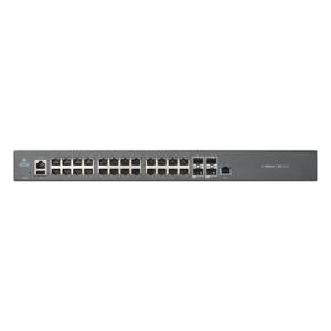 Switch cnMatrix EX2028 capa 3 de 28 puertos (24 Ethernet Gigabit, 4 SFP+) administración desde la Nube (MX-EX2028XXA-U)
