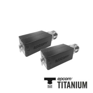 (NT611) Par de Transceptores TITANIUM de Video Pasivo de 1 Canal