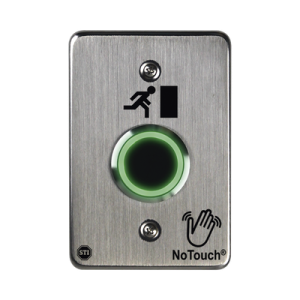 Interruptor IR NoTouch® de Acero Inoxidable, De un solo grupo, Símbolo de puerta