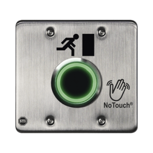 Interruptor IR NoTouch® de Acero Inoxidable / Salida Doble / Símbolo de Puerta