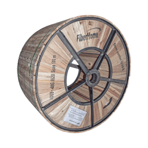 Carrete de 4 km de Fibra Óptica Aérea (ADSS) G.652D, Monomodo de 48 Hilos, Exterior, Span 100, Loose Tube