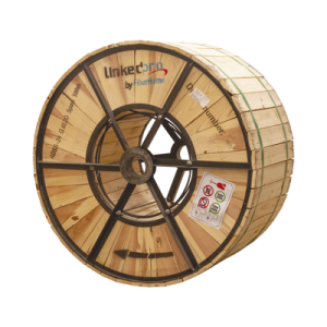 Carrete de 4 km de Fibra Óptica Aérea (ADSS) G.652D Armada Anti roedor, Dieléctrica, Monomodo 24 Hilos, Span 100