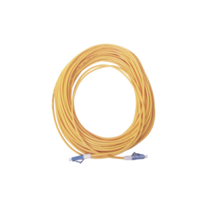 Jumper de Fibra Óptica Simplex, Monomodo, con Conectores LC/UPC-LC/UPC, de 20 Metros