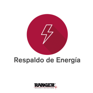 Respaldo de Energía con Batería incluida (Hasta 8 horas).