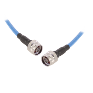 Cable flex SSP-250-LLPL (1/4" diam.) de 1m, bajo PIM (≤-155 dBc), conectores N Macho a N Macho, 0-6 GHz.