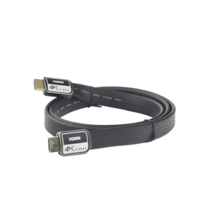 Cable HDMI versión 2.0 plano de 1M (3.2 ft) optimizado para resolución 4K ULTRA HD