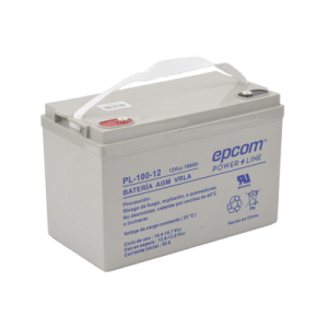 Batería 12V @ 100 Ah / AGM-VRLA / Uso en Aplicación Fotovoltaica /Terminales Tipo Tornillo HEX M6