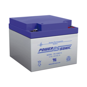 Batería de Respaldo UL de 12V 26AH / Ideal para Sistemas de Detección de Incendio / Control de Acceso / Intrusión / Videovigilancia / Terminales Tipo F2