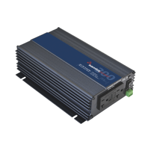 Inversor de corriente onda pura 300W, entrada 12 Vcd, salida 120 Vca 60 Hz