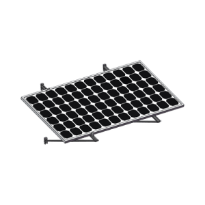 Montaje Para Módulos Solares En Muro Con Espesor De 35-40mm, Riel 1400mm