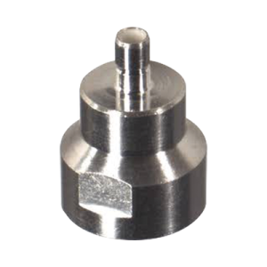 Adaptador UNIDAPT Hembra a SMB Jack (Pin Macho), Plata/ Oro/ Teflón.