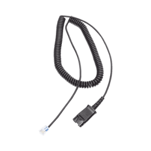 Cable adaptador para diademas modelo HT101, HT201 y HT202 para compatibilidad con teléfonos Grandstream, análogos, digitales, etc.