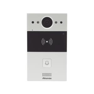 Videoportero IP para 1 Apartamento / SIP / Administración en la Nube / Acceso por Tarjeta o NFC / Compatible con App SmartPlus