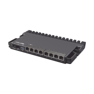 (RB5009UG+S+IN) RouterBoard, CPU 4 Núcleos, 8 Puertos Gigabit, 1 SFP+, Solo RouterOS v7
