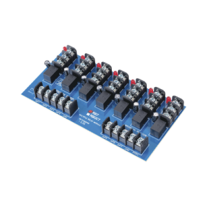 Módulo de 7 Relevadores y/o 7 triggers independientes, ultra sensible, con voltaje de entrada de 12 o 24 Vcd