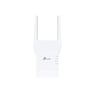 Repetidor / Extensor de Cobertura WiFi AX 1500 Mbps, doble banda 2.4 GHz y 5 GHz, con 1 puerto 10/100/1000 Mbps