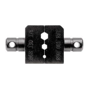Dado para Plegar Conectores de Anillo con Mordaza Hex. de 0.068", 0.130" y 0.178" en LMR-100A, RG-174/U y RG-316/U.