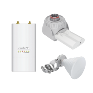 Kit RF Elements incluye ROCKETM5 + Twisport + Antena Sectorial Simétrica de 30 grados para enlace PtMP