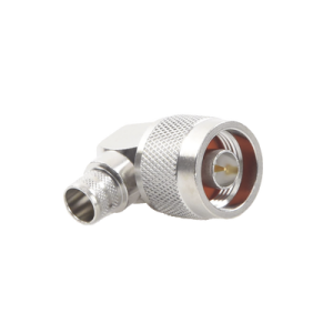 Conector N macho en A/R de anillo plegable para cable RG-142/U.