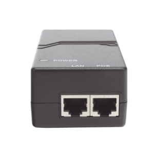 Inyector PoE estándar 802.3af Gigabit, 15W